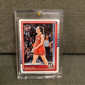 Custom 3D Floater - Caitlin Clark Donruss WNBA card
